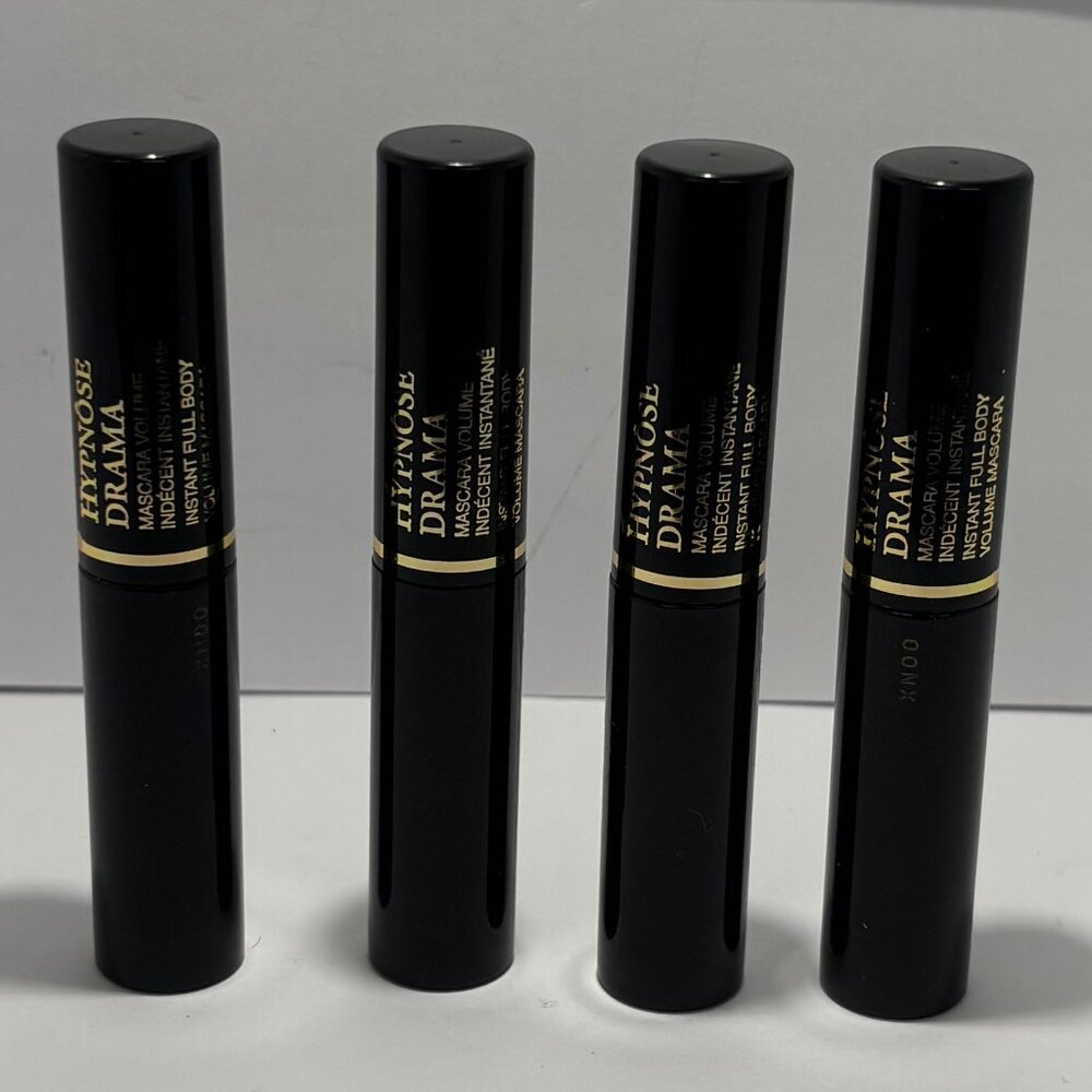 Lancome Hypnose Drama Instant Full Body Volume Mascara Excessive Black 4ml X4